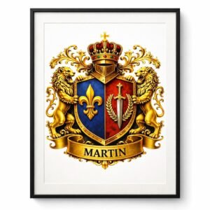 blason famille martin