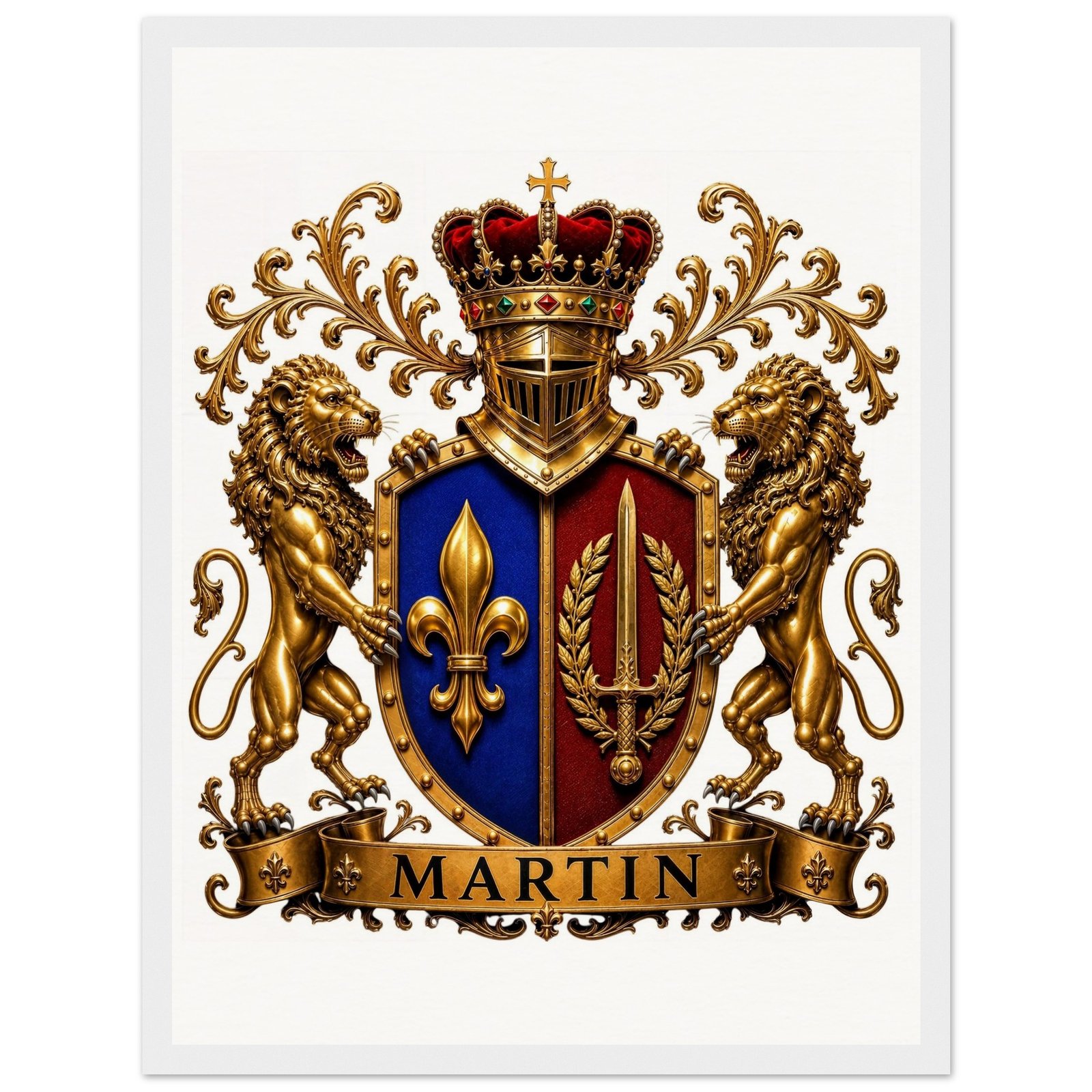 blason famille martin edition qualite museale 17e64692-16d8-4444-a079-d5fbd7b6413b