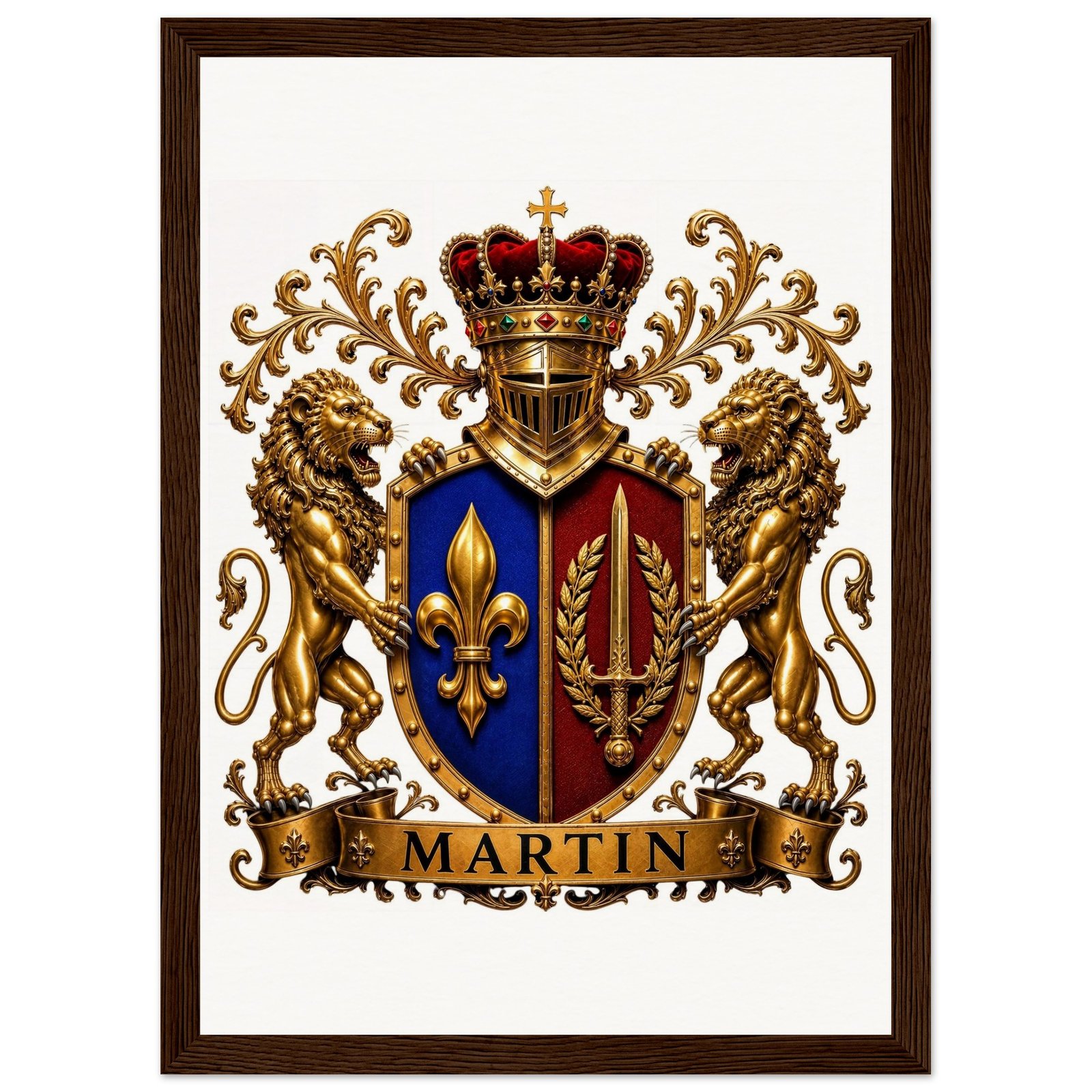 blason famille martin edition qualite museale 6082ecec-0695-4ab7-8053-71995377ba4a