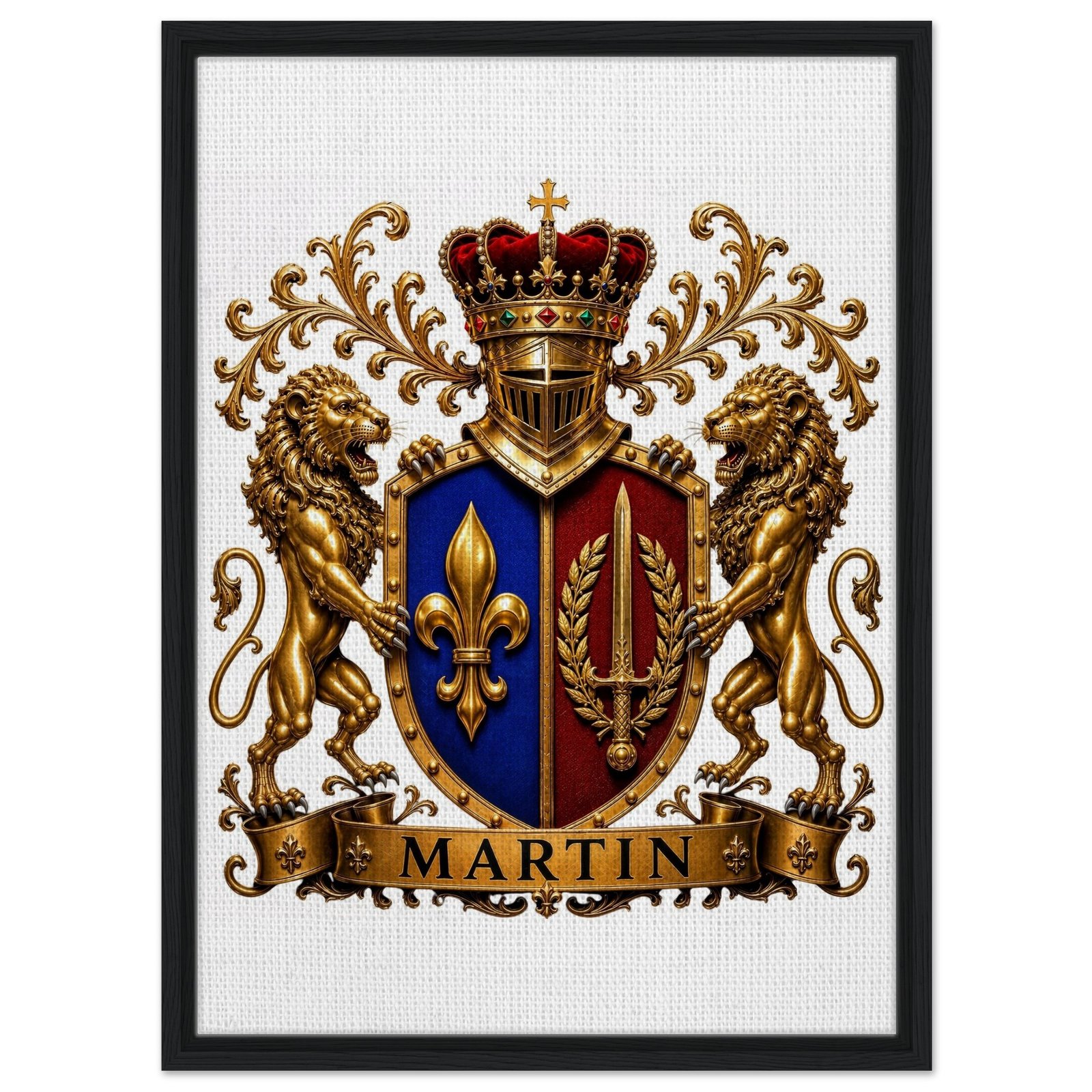 blason famille martin toile encadree 93437f58-f9ef-487f-9407-142b74a102a9