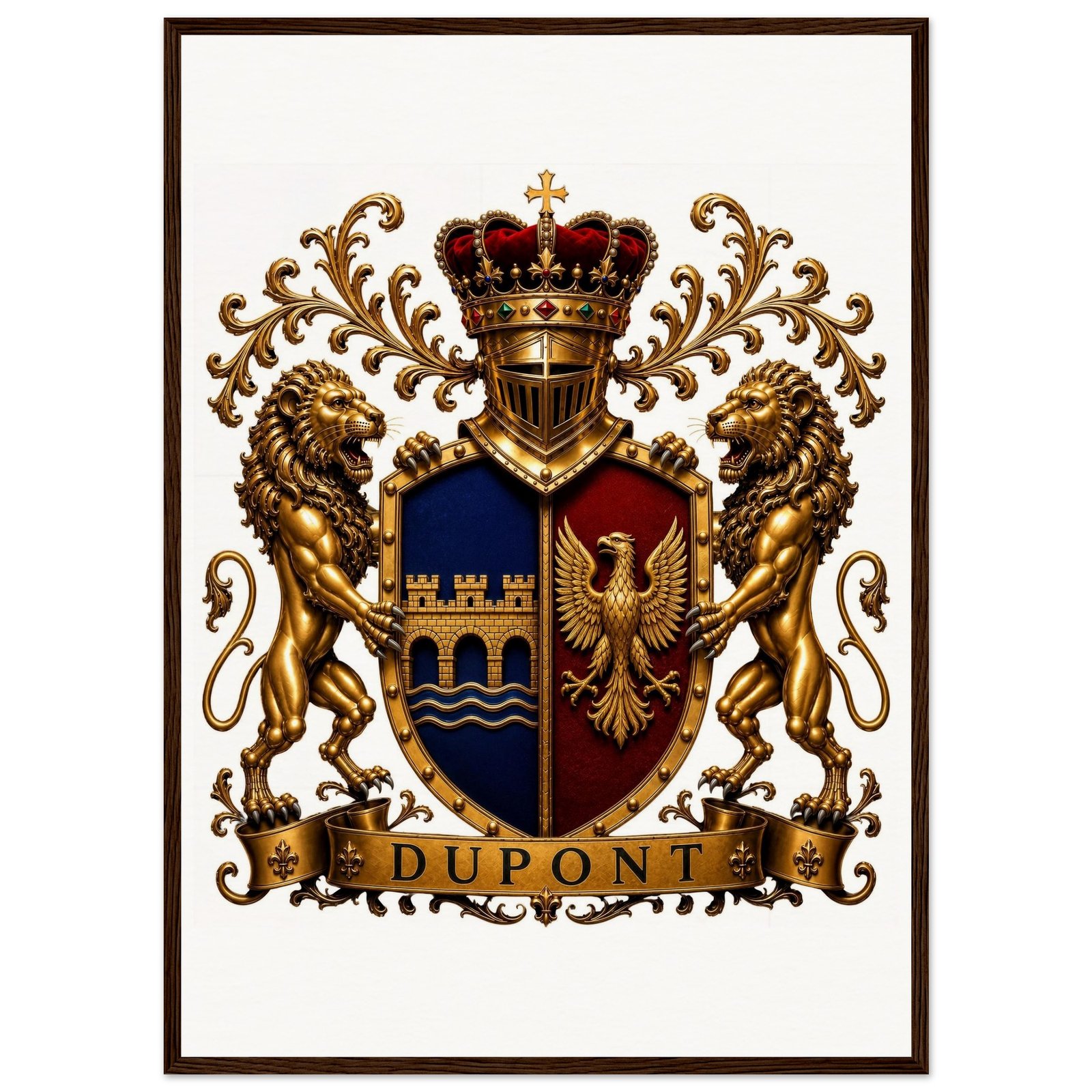 blason famille dupont edition qualite museale 964ce0fc-8c64-4969-a676-0c0ce59caef1