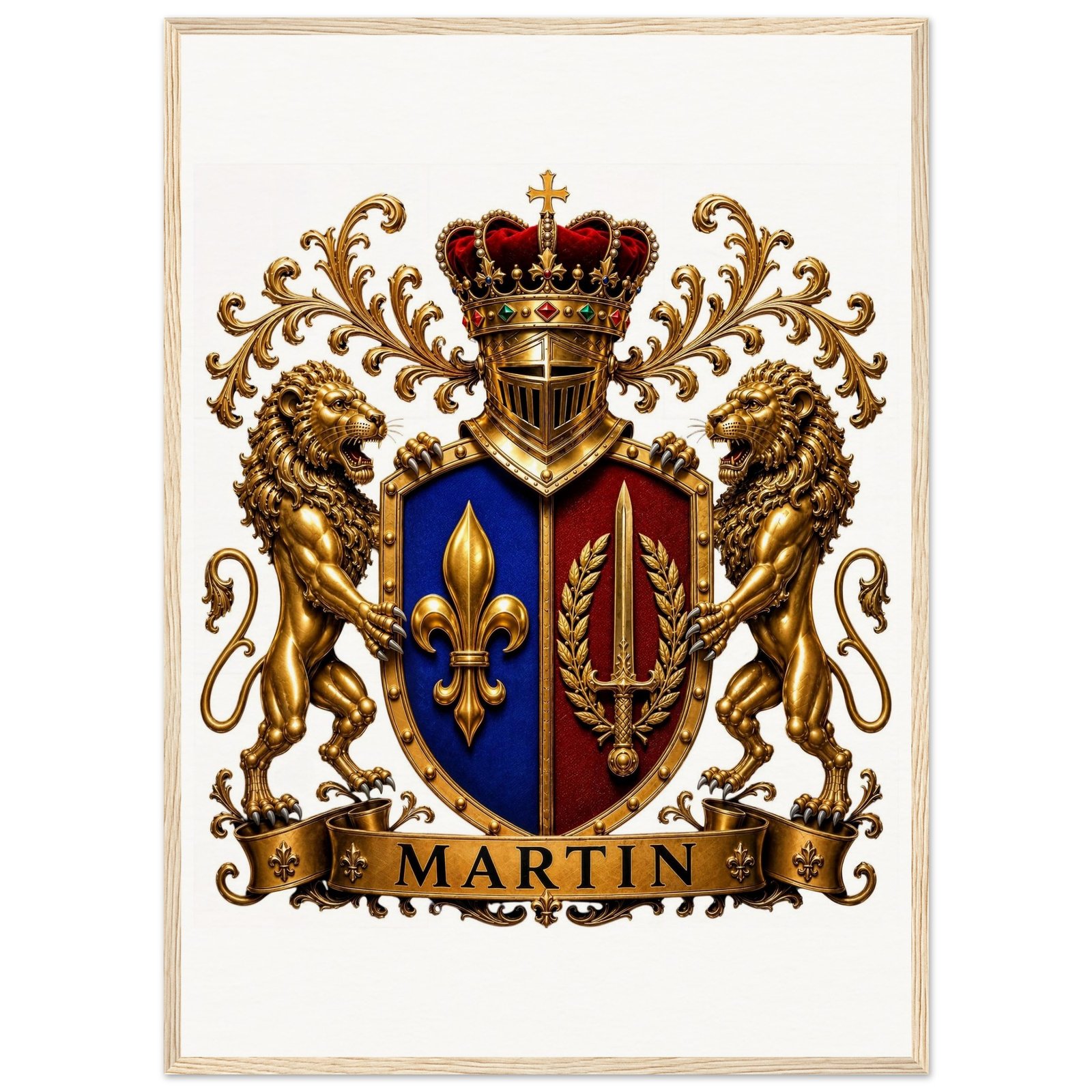 blason famille martin edition qualite museale c39b834c-fc7f-4135-a176-653e0bc2db79