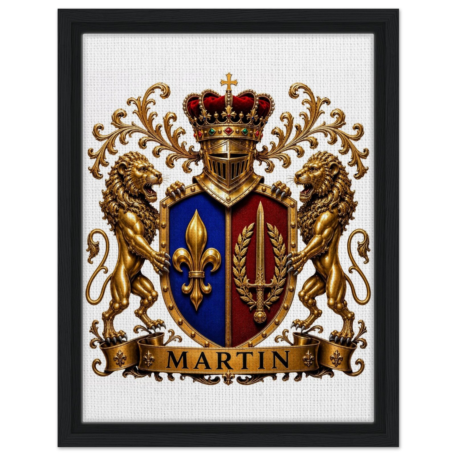 blason famille martin toile encadree d5de100b-bf26-4561-b8e7-64cc8d9a2ae3