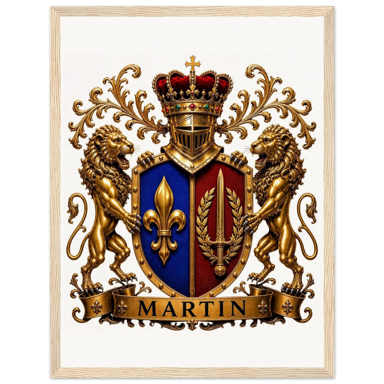 blason famille martin edition qualite museale e4089975-512a-49e9-8aa7-ff959760b78f