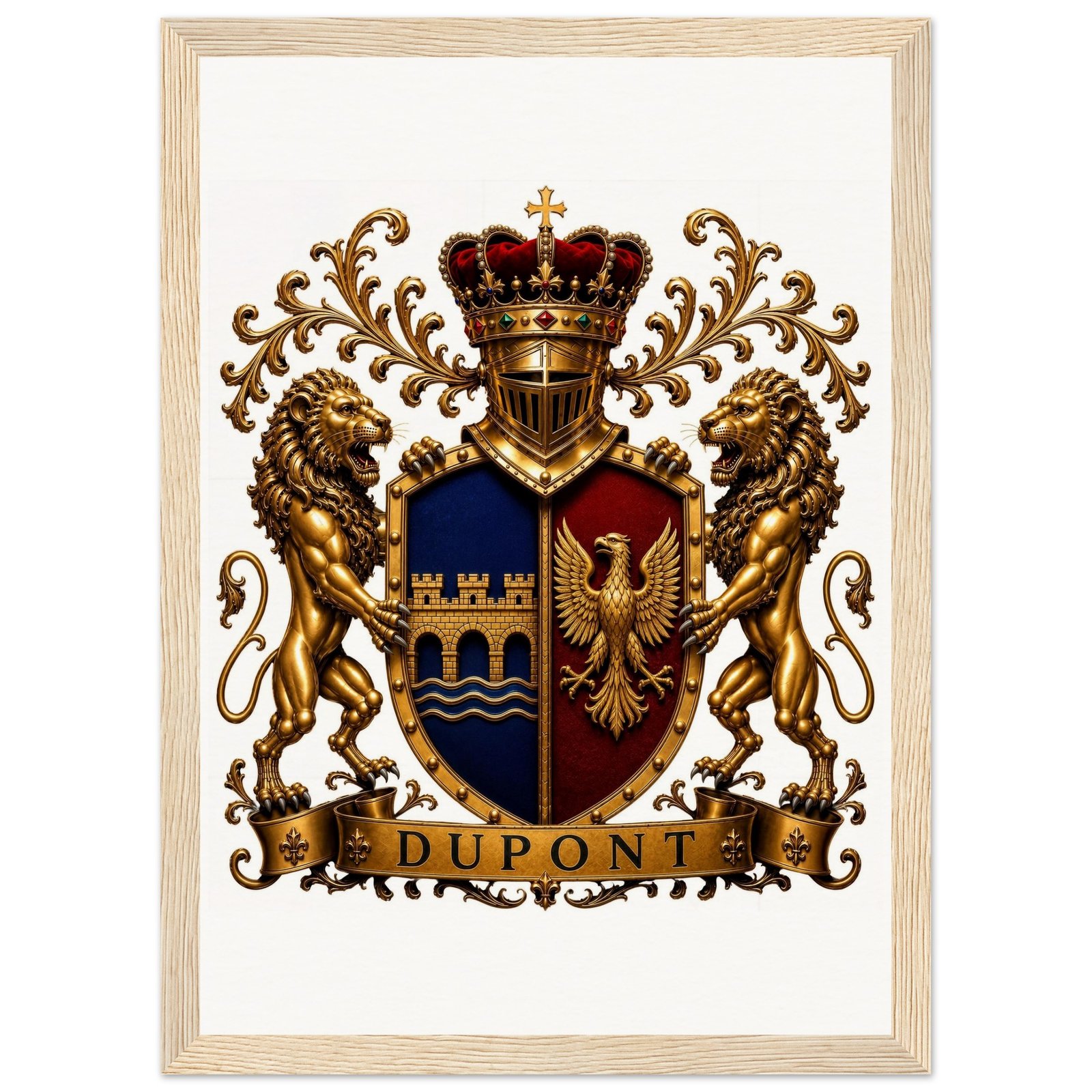 blason famille dupont edition qualite museale e741676c-7200-44cd-ae91-186de895ed5a
